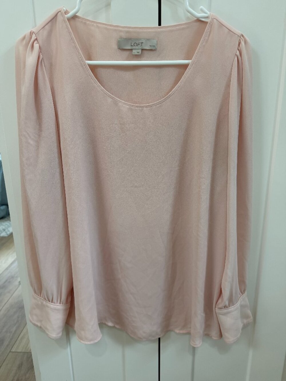 Light Pink LOFT Blouse
